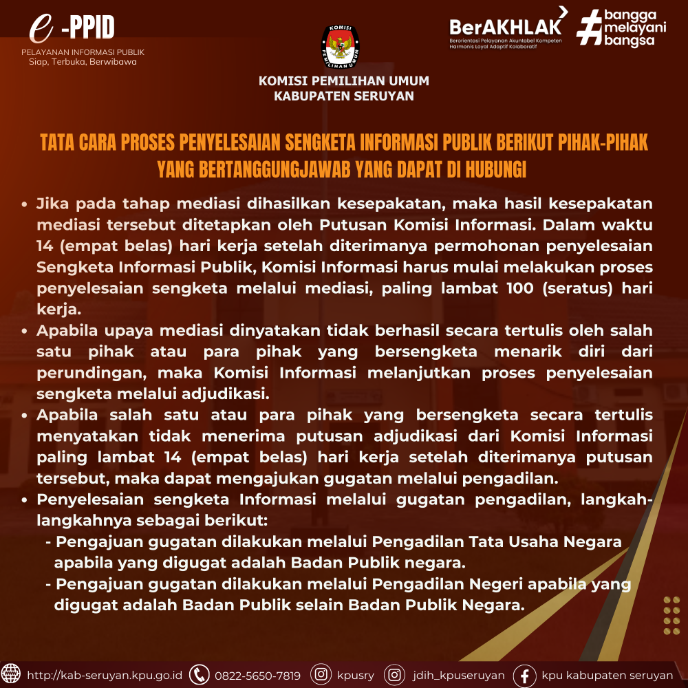 MEKANISME PENYELESAIAN SENGKETA